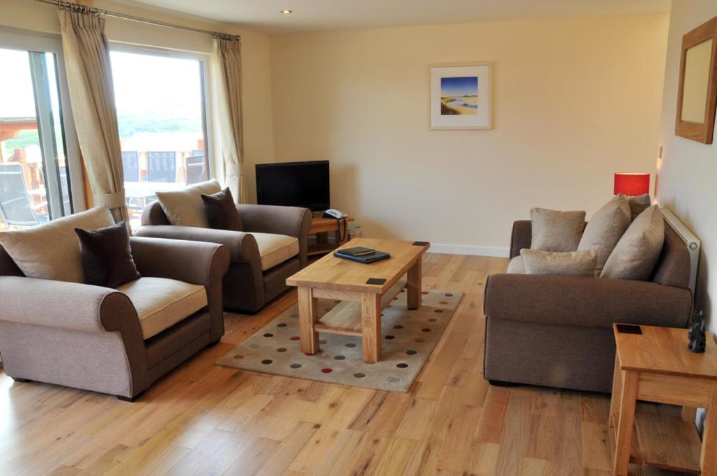 Fistral Hot Tub House For 8 On Retallack Resort New Quay Esterno foto